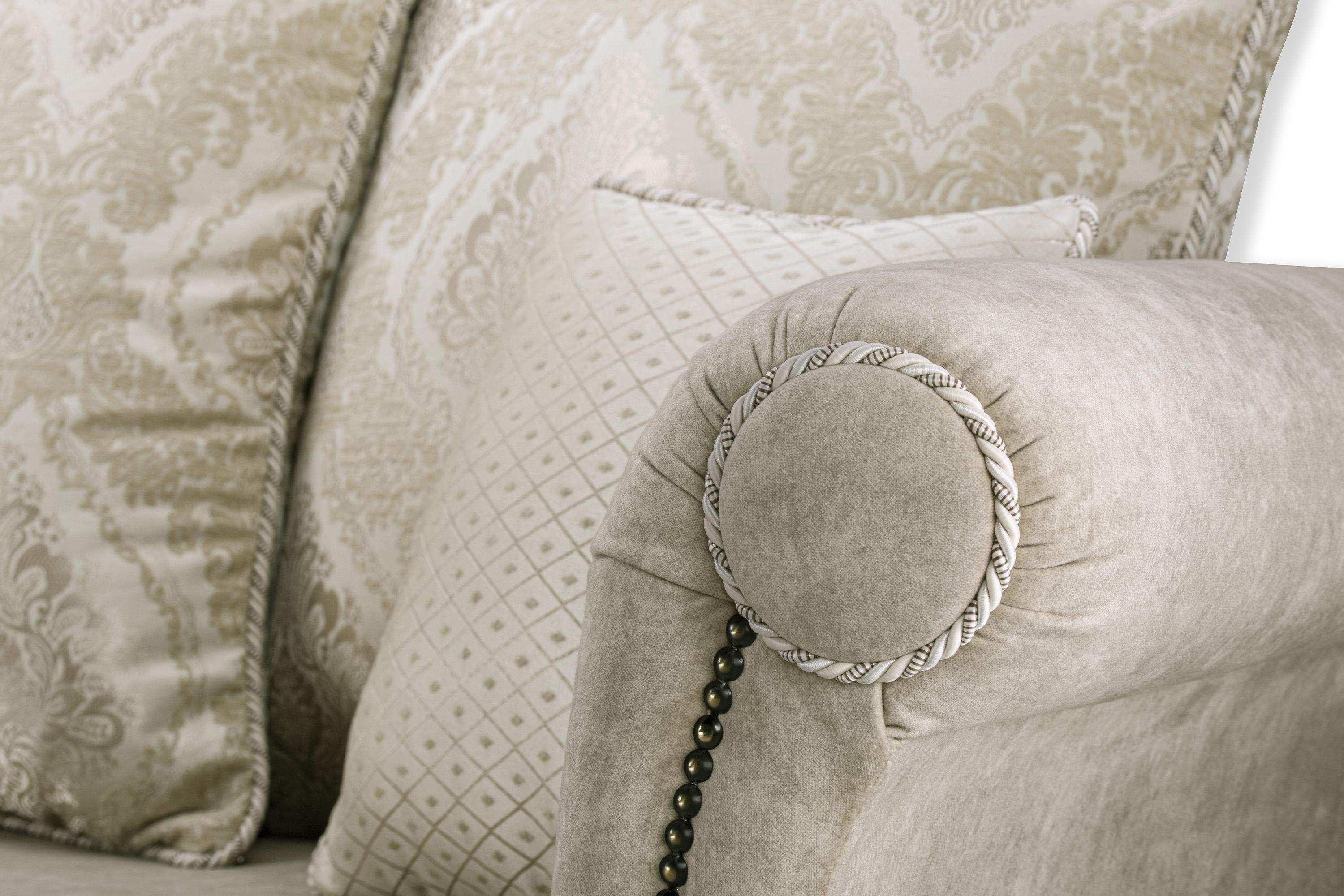 Фото №10 Дарем Оптима диван-кровать велюр Ноэль Ивори Сопрано крем