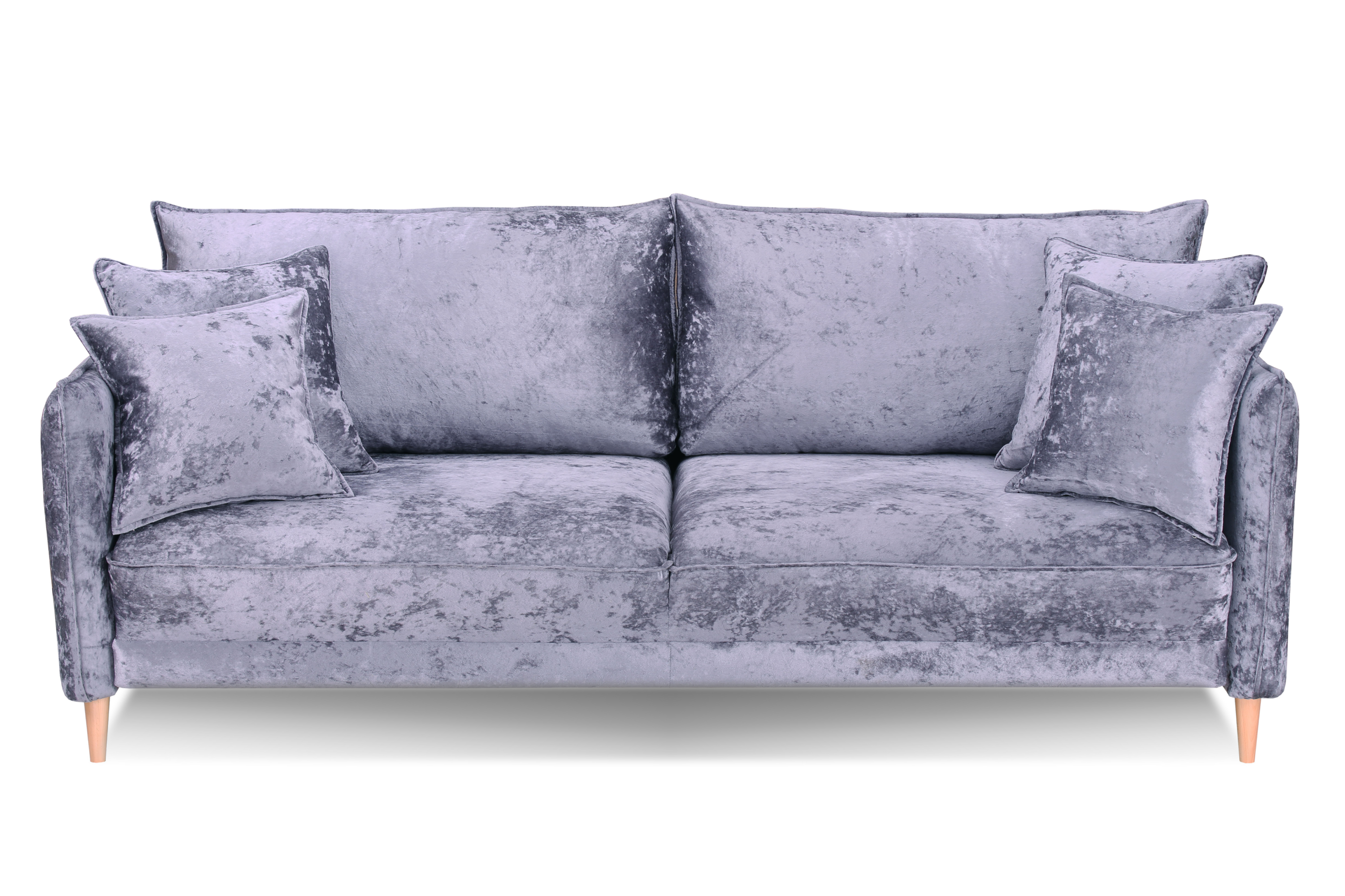 Фото Йорк Премиум диван-кровать плюш Мадейра смоки 2