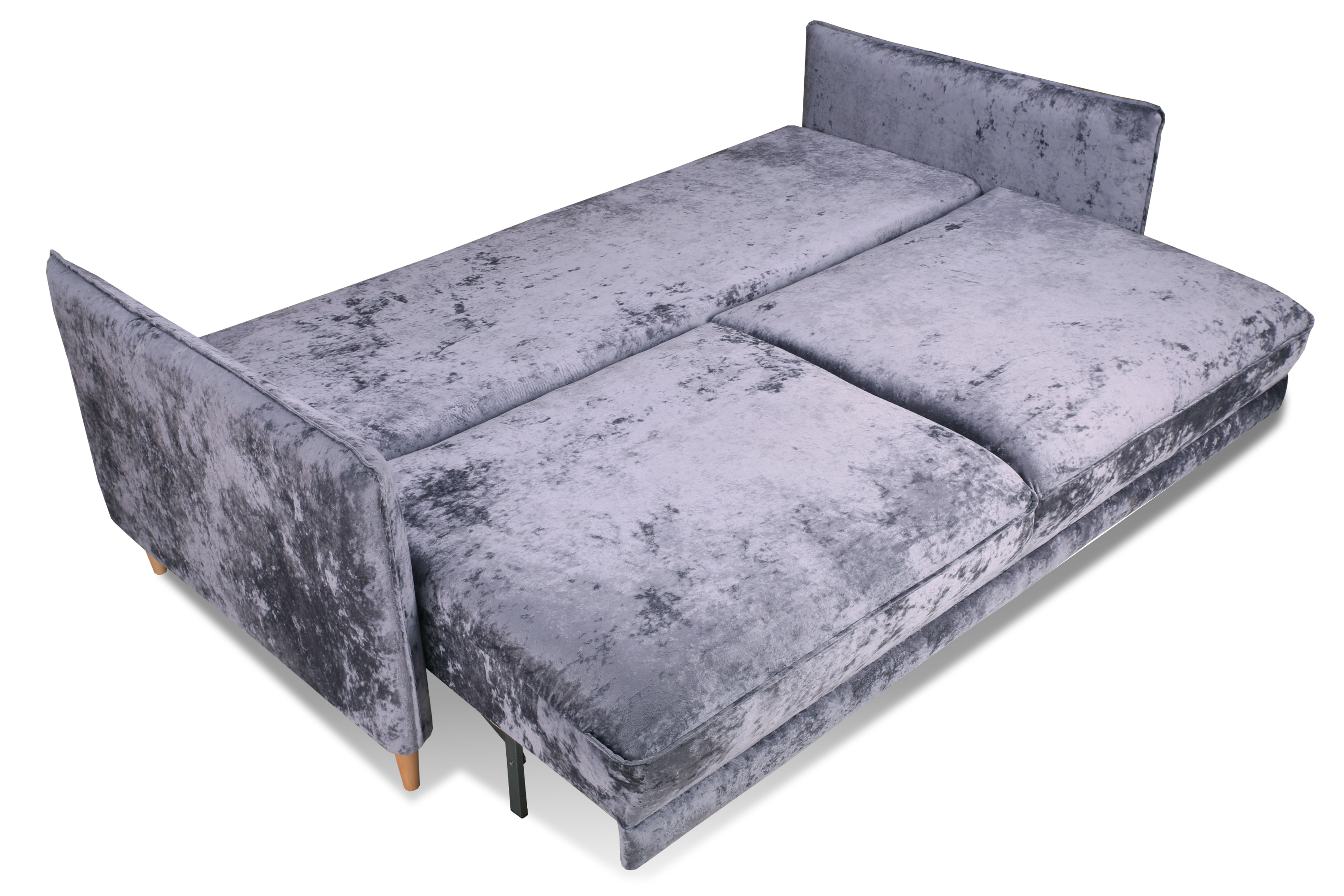 Фото Йорк Премиум диван-кровать плюш Мадейра смоки 13