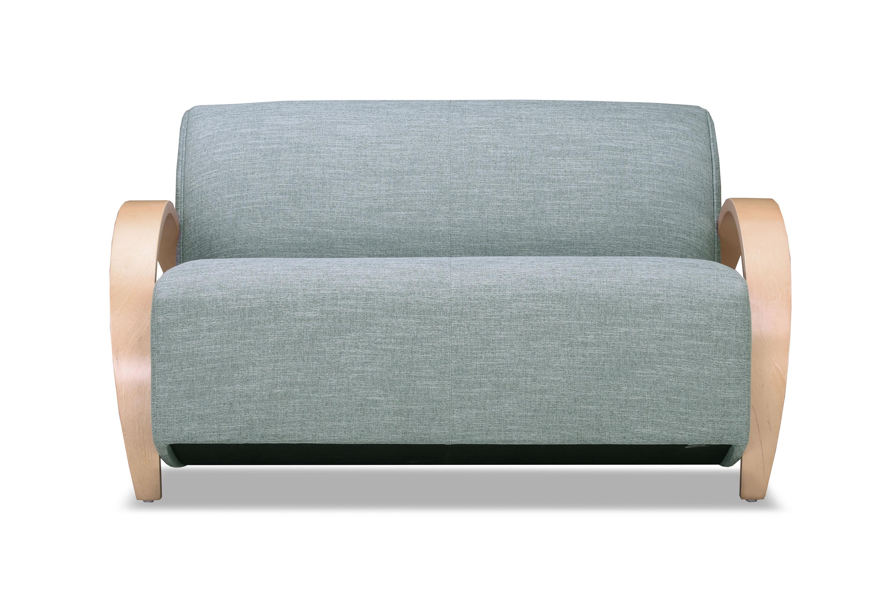 Фото №9 Паладин двухместный диван рогожка Орион мист