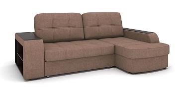 Фото №9 Берлин, угловой диван с широким подлокотником Verona dark brown 744 (K)