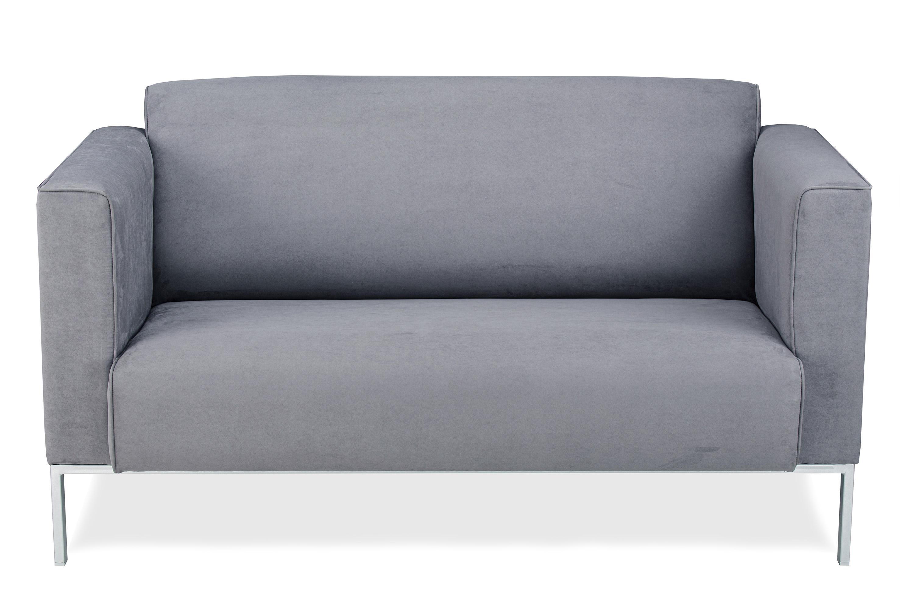 Фото Тоскана Комфорт двухместный диван замша Пандора Грей 6