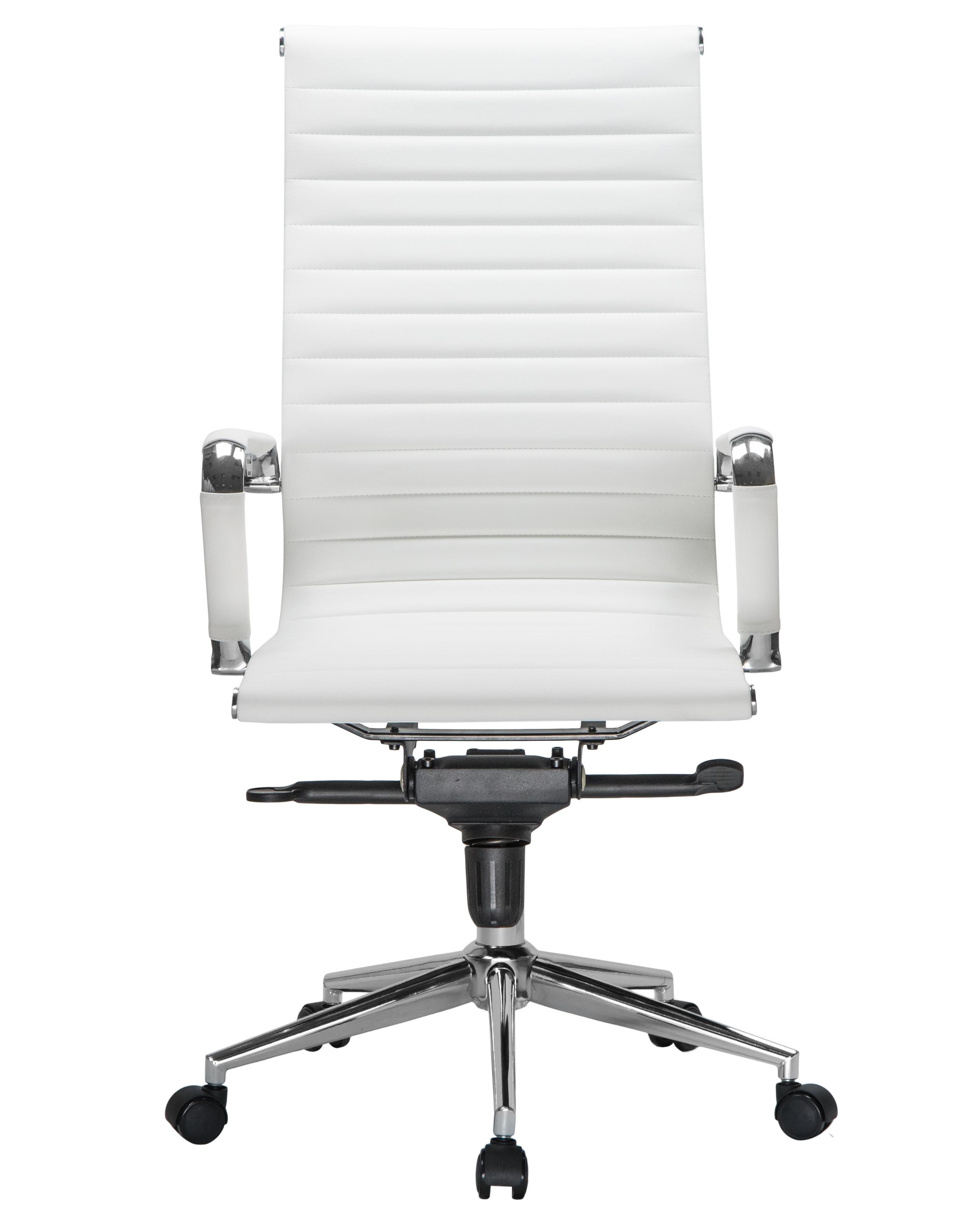 Фото №6 Офисное кресло для руководителей DOBRIN CLARK белый LMR-101F