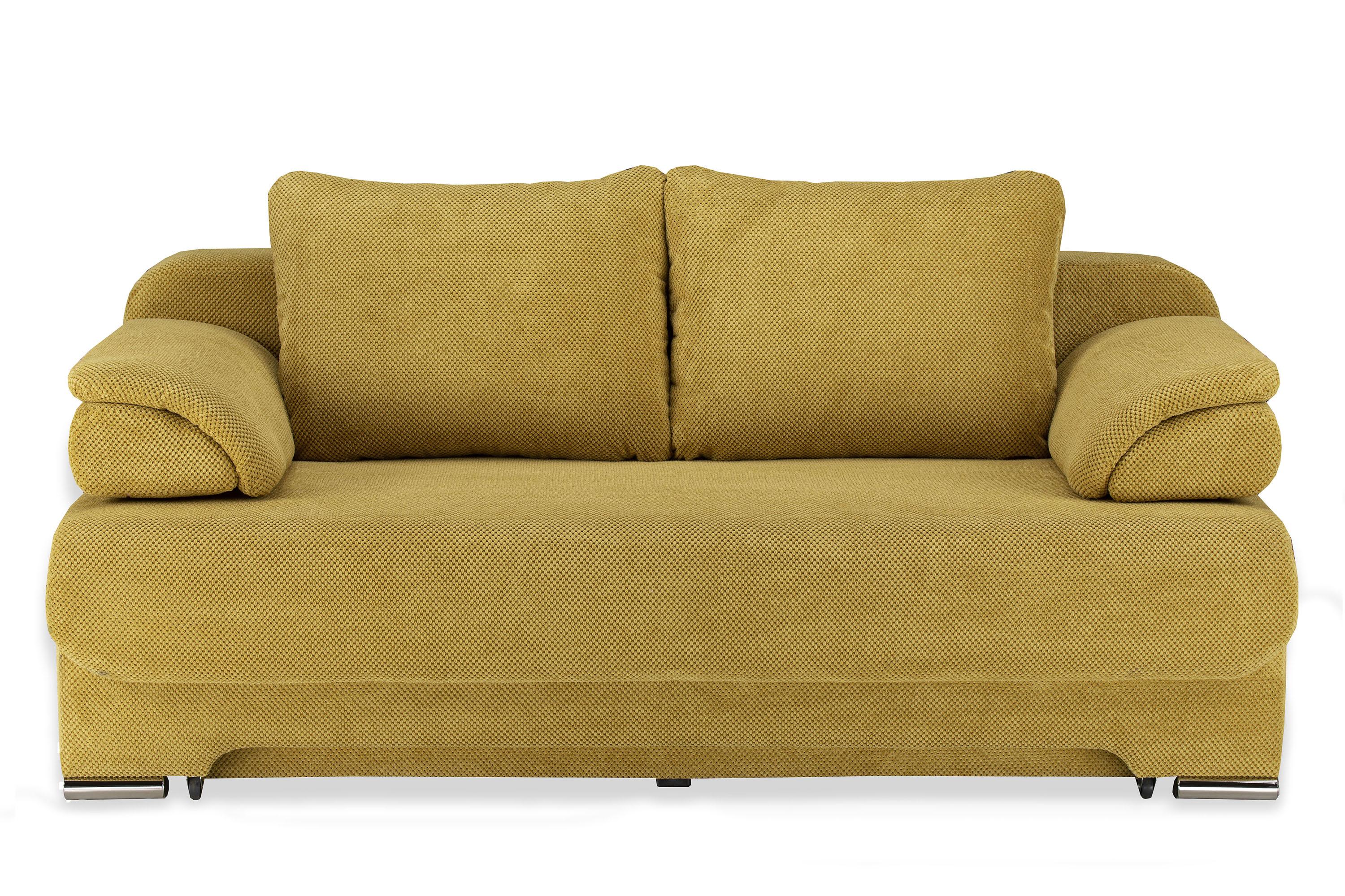 Фото Биг-Бен диван-кровать велюр Цитус цвет Умбер 5