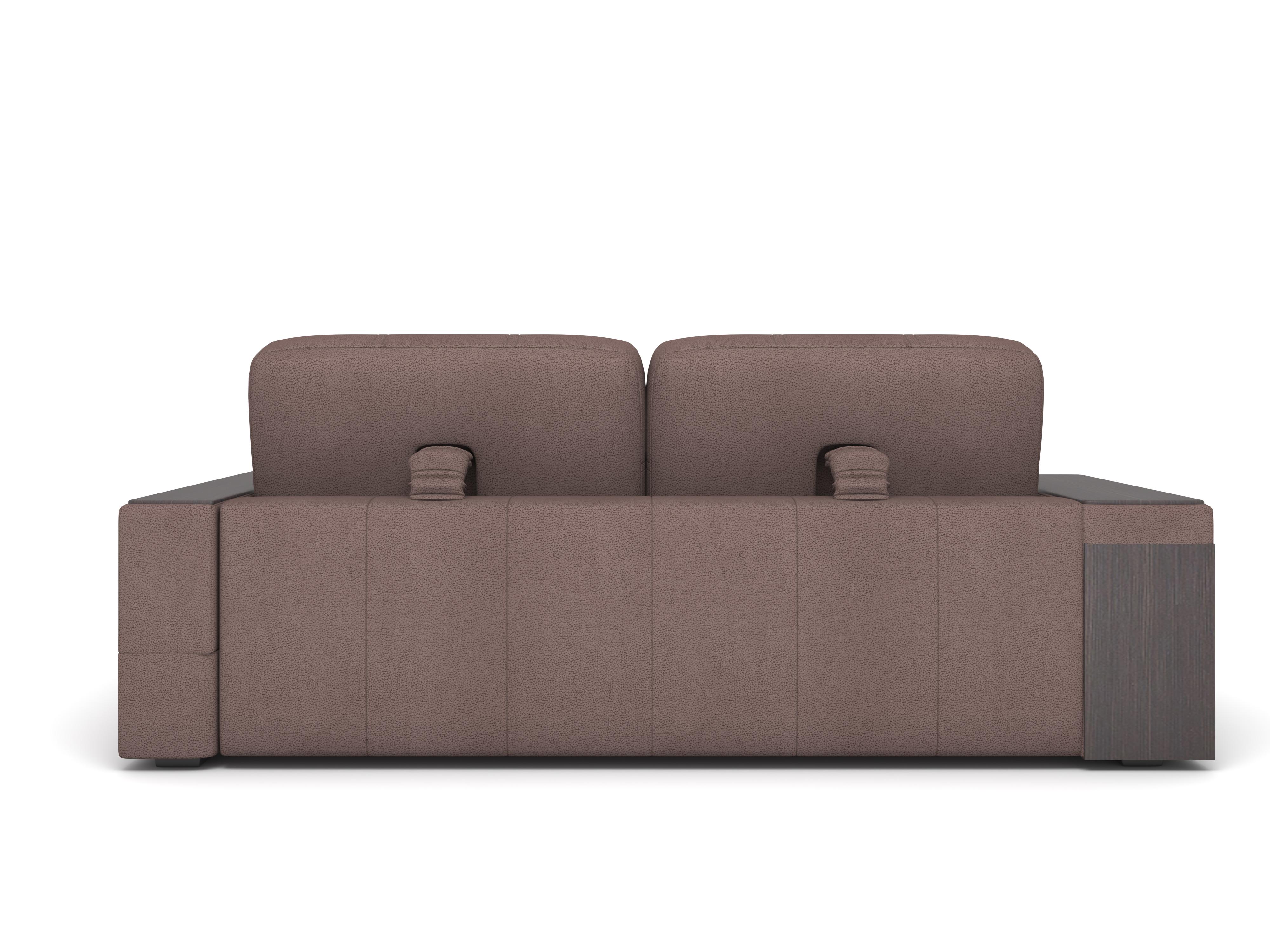Фото №8 Берлин, угловой диван с широким подлокотником Verona dark brown 744 (K)
