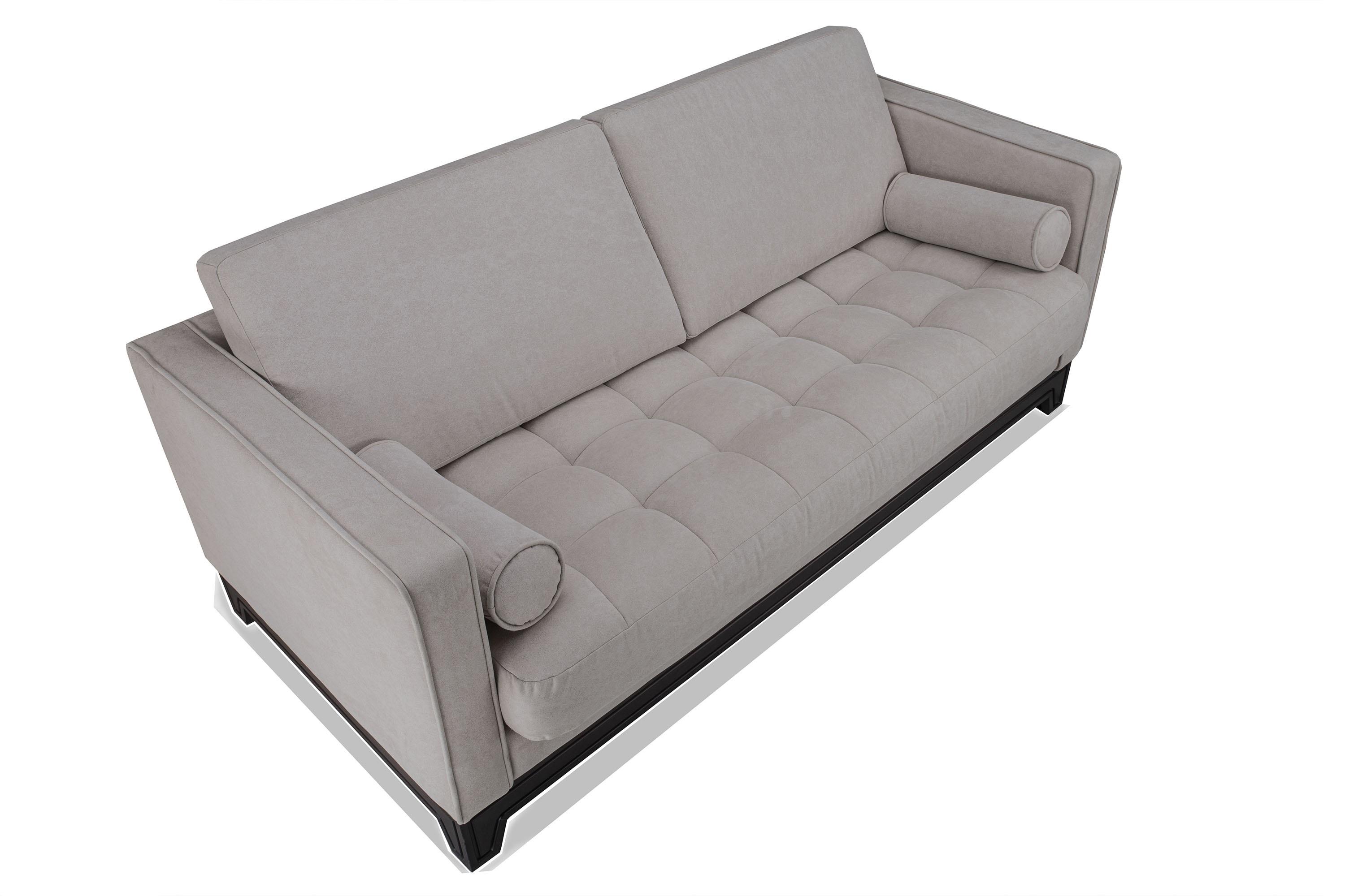 Фото №5 Асти Премиум диван-кровать нубук Фултон крем