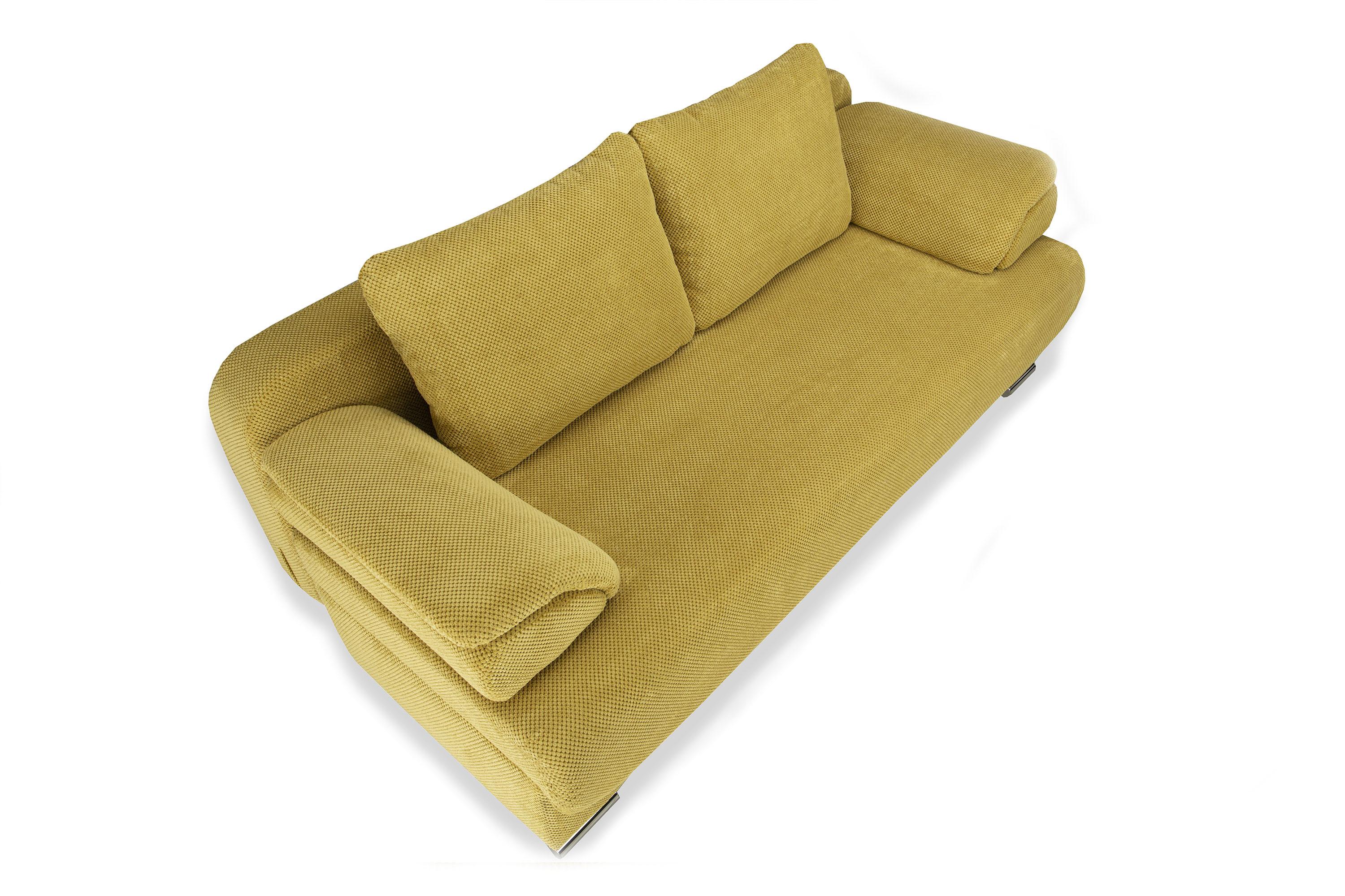 Фото Биг-Бен диван-кровать велюр Цитус цвет Умбер 9
