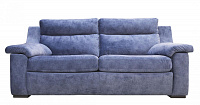 Фото №2 Тренто Премиум трехместный диван-кровать велюр Гойя блю