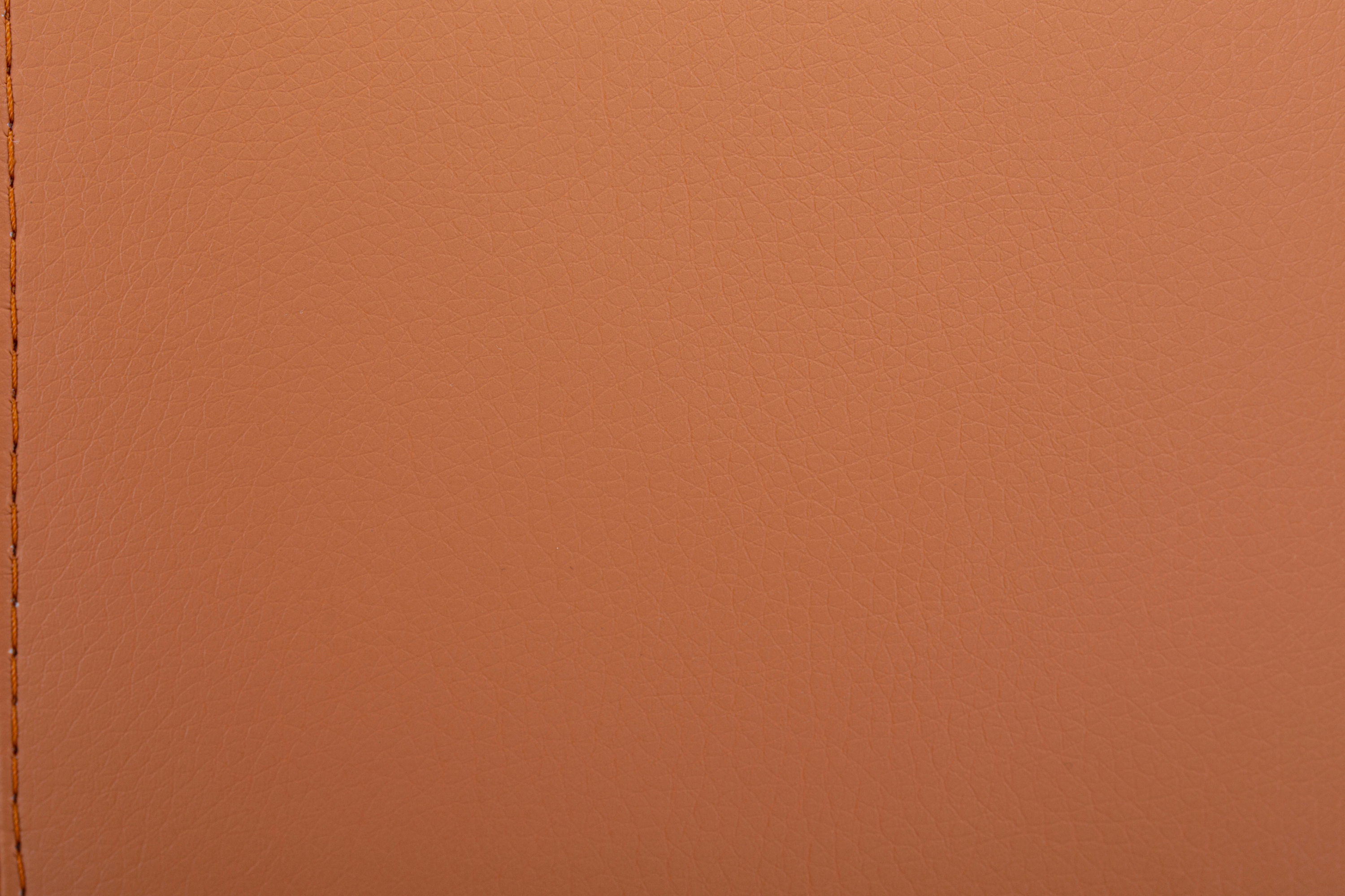 Фото Квадрато трехместный диван экокожа Санторини дарк оранж 4