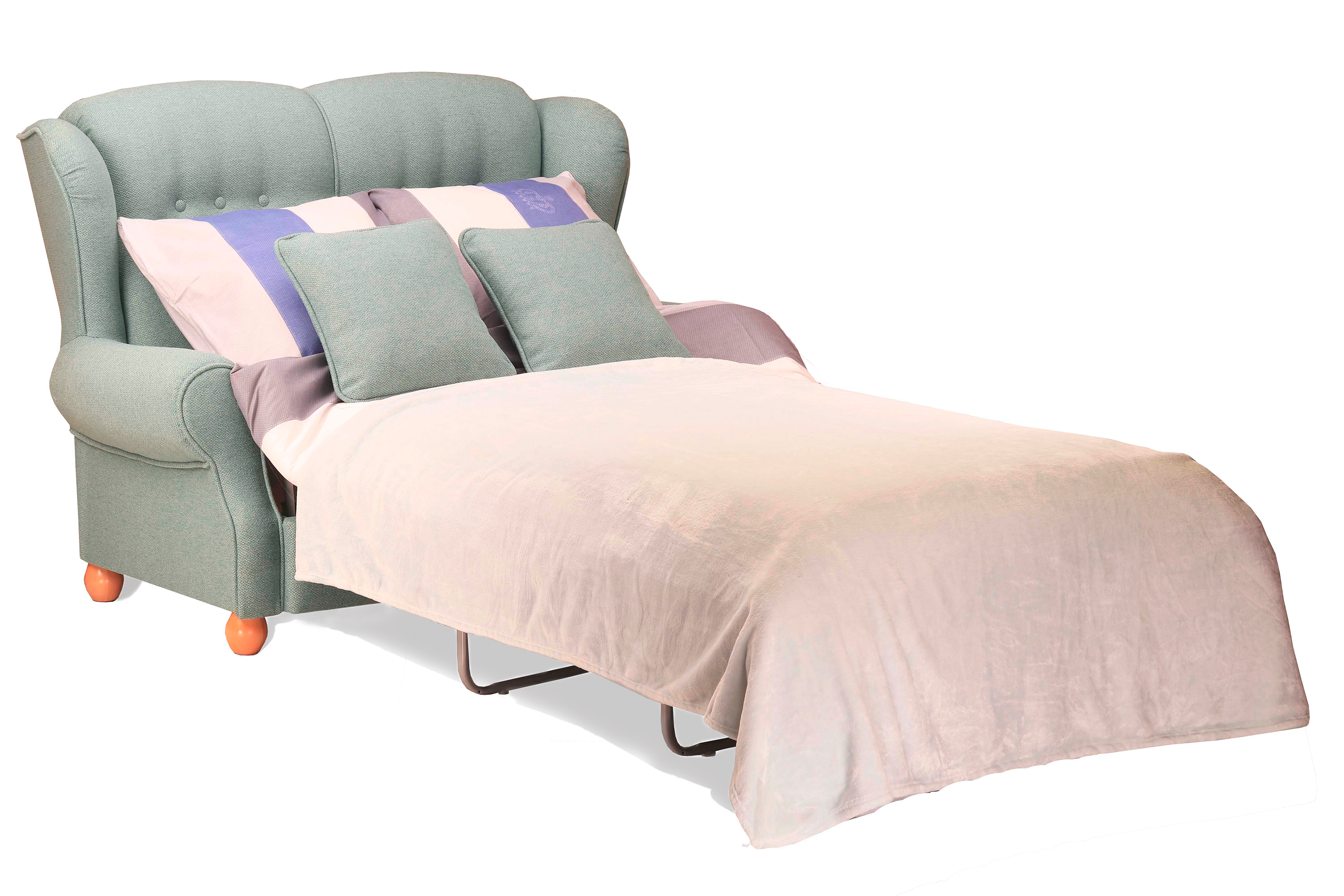 Фото №6 Ланкастер двухместный диван-кровать рогожка Аполло минт