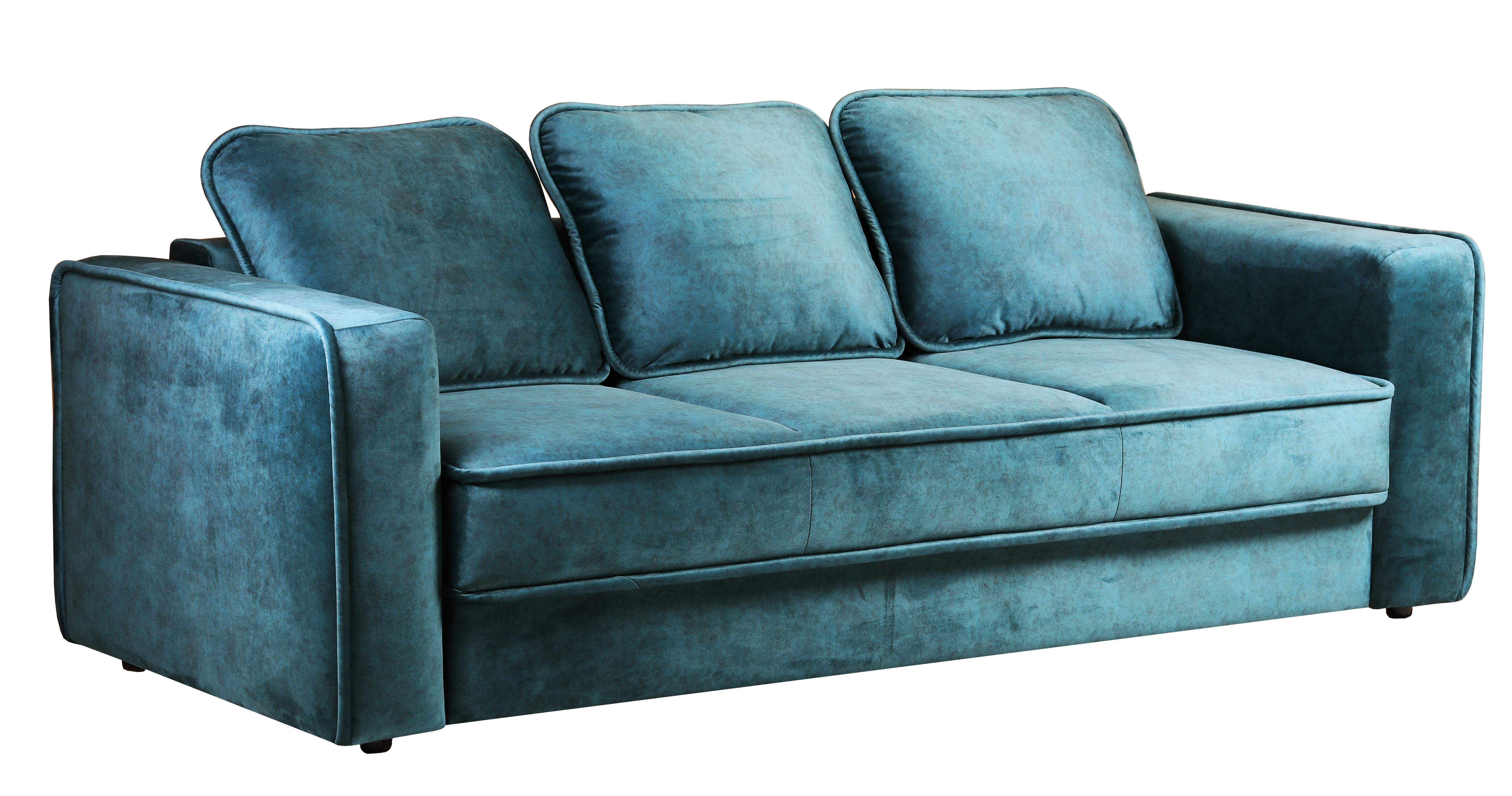 Фото №2 Скайфол Премиум диван-кровать велюр Гойя океан