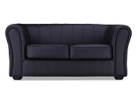 Фото №1 Бруклин Премиум двухместный диван-кровать Экокожа блэк