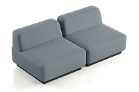 Фото №4 Сиб MOD1. модульный диван Экокожа Лайт Грей
