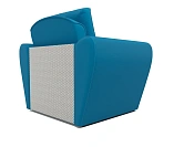 Фото №4 Кресло-кровать Квартет Рогожка синяя