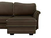 Фото №5 Угловой диван-кровать Sydney угловой правый, коричневый