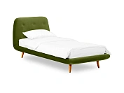 Фото №1 Кровать Loa 900, зеленый