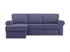 Угловой диван-кровать Murom, синий