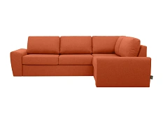 Угловой диван-кровать п5 Peterhof, оранжевый