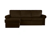 Фото №1 Угловой диван-кровать Murom, коричневый