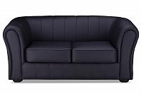 Бруклин Премиум двухместный диван-кровать Экокожа блэк