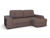 Фото Берлин, угловой диван с широким подлокотником Verona dark brown 744 (K) 1