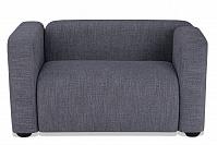 Фото Квадрато двухместный диван рогожка Орион Грей 3
