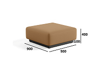 Фото №3 Сиб пуф Экокожа Фокс