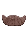 Фото №2 Подушка на диван Улей коричневая