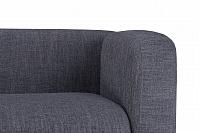 Фото №4 Квадрато двухместный диван рогожка Орион Грей