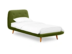 Кровать Loa 900, зеленый
