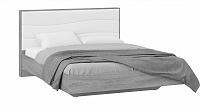Кровать без ПМ «Миранда» Тип 1 (без подъемного механизма) - 202.004.000.Серый, Белый 