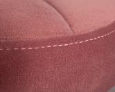 Фото №3 Табурет барный DOBRIN BRUNO цвет сиденья пудрово-розовый MJ9-32 цвет основания хром