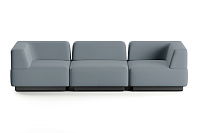 Фото №3 Сиб МОД4. модульный диван Экокожа Лайт Грей