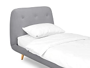Фото №4 Кровать Loa 900, серый