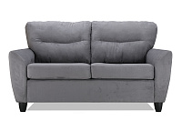 Фото Наполи Премиум двухместный диван замша Пандора Грей 1