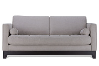 Фото Асти Премиум диван-кровать нубук Фултон крем 1