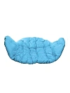 Фото №2 Подушка на диван Улей голубая