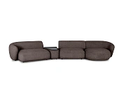 Фото №1 Модульный диван Fabro, коричневый