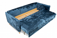 Фото Йорк Премиум диван-кровать плюш Мадейра блю 4