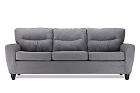 Фото Наполи Премиум трехместный диван замша Пандора Грей 1