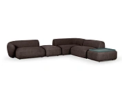 Фото №1 Модульный диван Fabro, коричневый