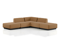 Фото №2 Сиб МОД5. угловой модульный диван Экокожа Фокс