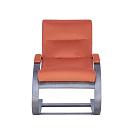 Кресло Leset Милано. V39 оранжевый/Венге текстура