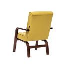 Кресло Leset Модена. V28 желтый/Орех текстура