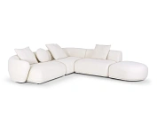 Фото №5 Модульный диван Fabro, белый