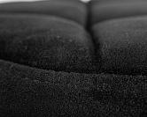 Табурет барный DOBRIN BRUNO BLACK, цвет сиденья черный велюр (MJ9-101), цвет основания черный