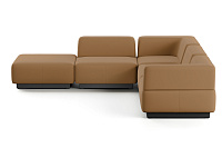 Фото №2 Сиб MOD8. угловой модульный диван Экокожа Фокс