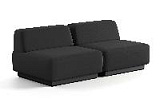 Сиб MOD1. модульный диван Экокожа Блэк