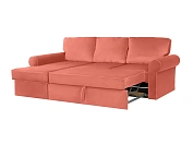 Фото №4 Угловой диван-кровать Murom, красный