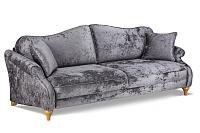 Фото Бьюти Премиум диван-кровать велюр Мадейра Смоки 2